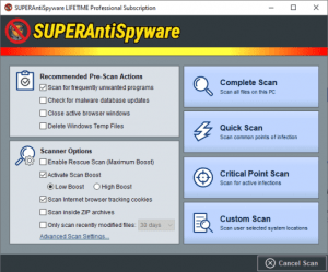 SuperAntiSpyware 13.2.2476 Crack + License Key Download [2022]